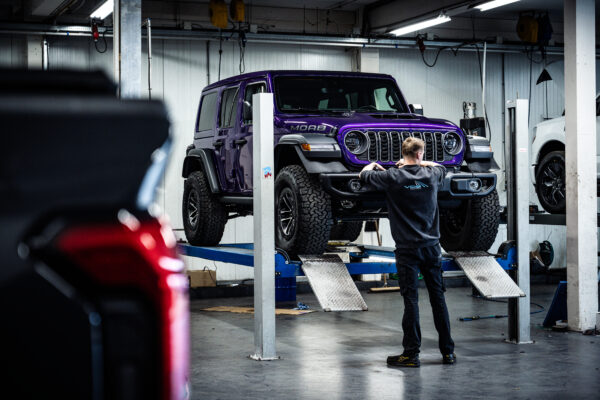 US vehicle being prepared for European homologation and technical requirements